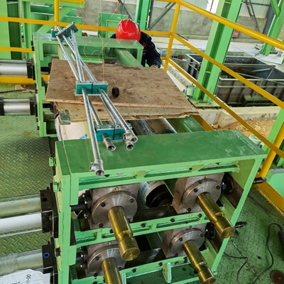 Горячий погружения гальванизировать металл процесса 1.5-3.0mm печи 650mm стальной