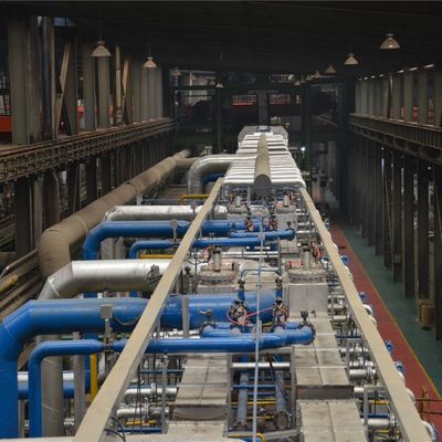 Цинка горячего погружения гальванизировать производственная линия 0.35-0.65mm 550-1250mm